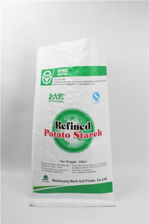 Kartoffel-Stärke-Verpackungs-Beutel-grüne Nahrungsmittelverpackung der Kartoffel-20kg