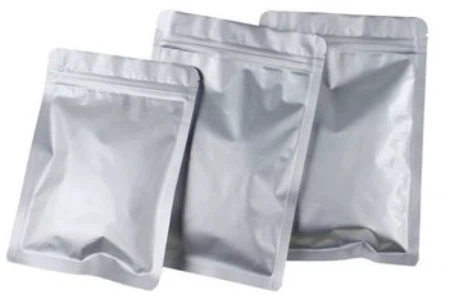 Aluminiumfolienbeutel mit Reißverschluss (Lebensmittelkontakt)